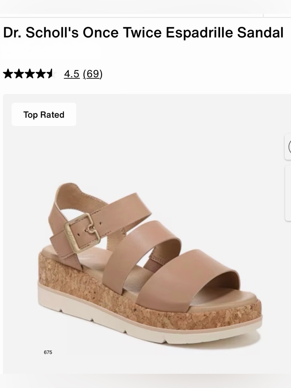 *new* Dr. Scholl's Once Twice Espadrille Sandal